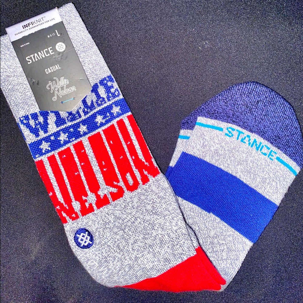 Stance Socks ~ Willie Nelson